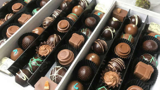 Delicious chocolates