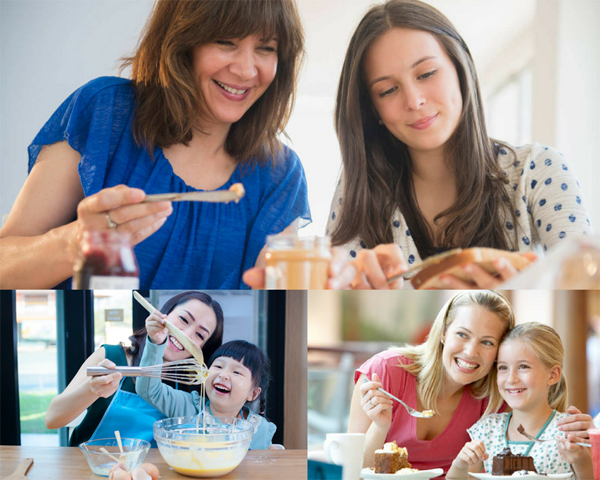Unirsi Alla Mamma Per Fare Colazione Al Mattino