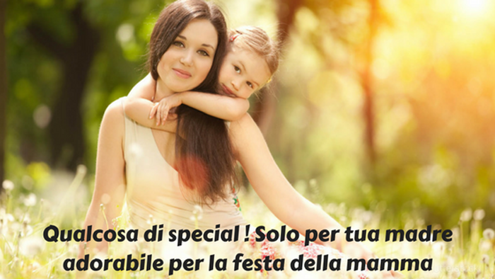 Qualcosa di special ! Solo per tua madre adorabile per la festa della mamma