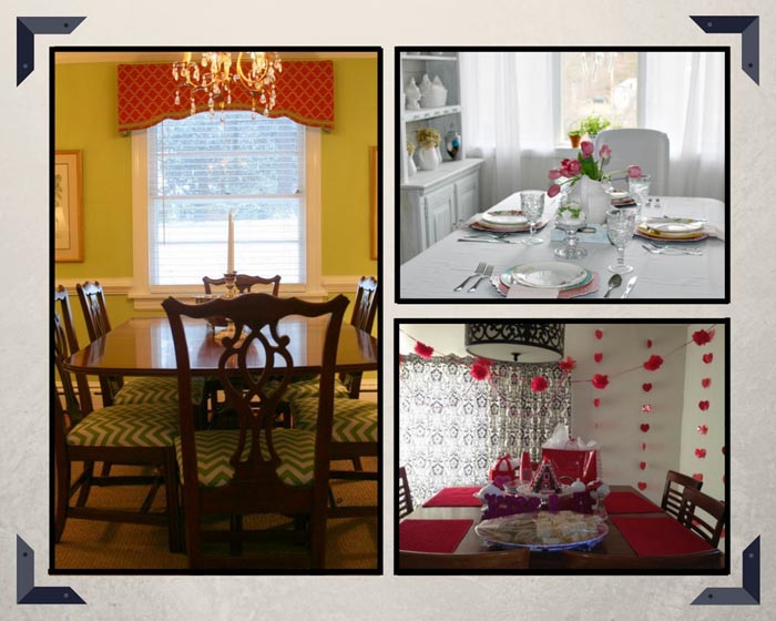 Decora la tua sala da pranzo per la mamma