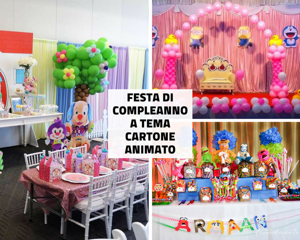 Festa Di Compleanno a Tema Cartone Animato