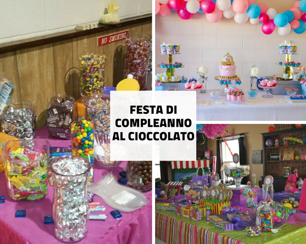 Festa Di Compleanno Al Cioccolato