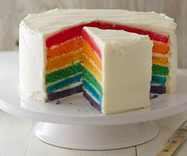 Torta Arcobaleno