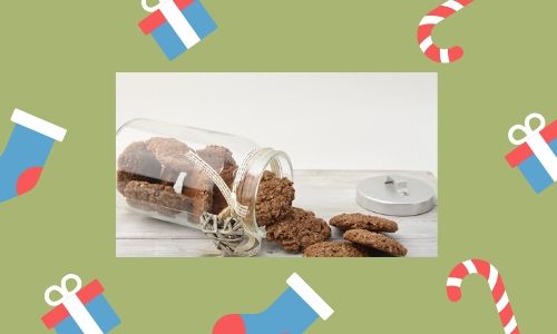 1. Barattoli di biscotti di Natale