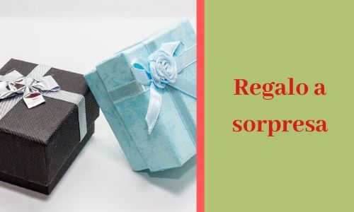 3) Regalo a sorpresa