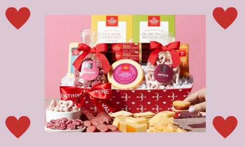 4. Cesto regalo di San Valentino