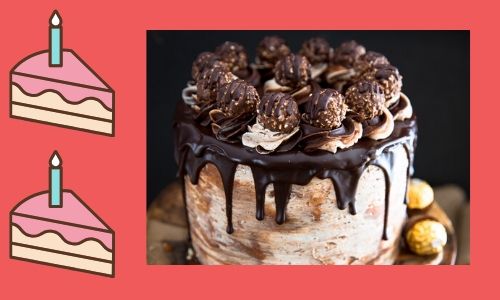 5. Torta al cioccolato Ferrero Rocher