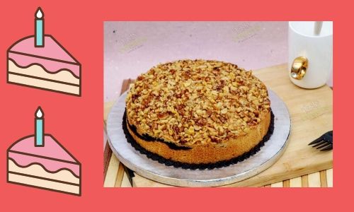 7. Gustosa torta di noci al cioccolato