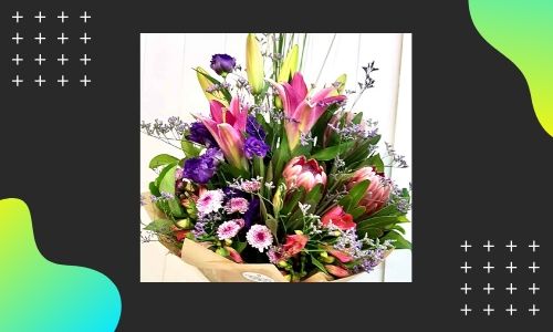 2. Mescolare il bouquet di fiori