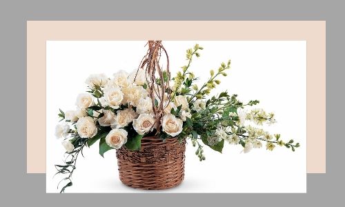 3. Merce nel carrello del fiore