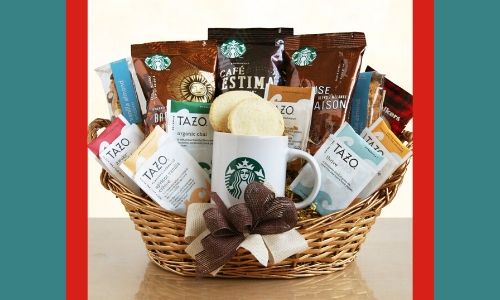 1.Cesto regalo speciale per caffè