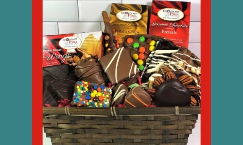 3.Cestini regalo deliziosi al cioccolato