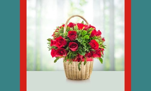 4.Cestini di fiori freschi