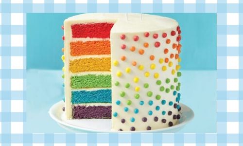 3.Torta arcobaleno