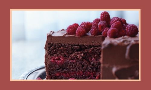 2. Torta al lampone al cioccolato