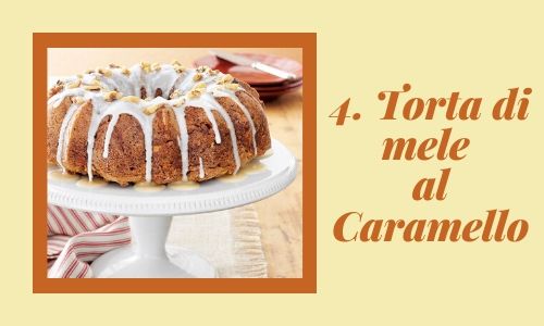4. Torta di mele al caramello