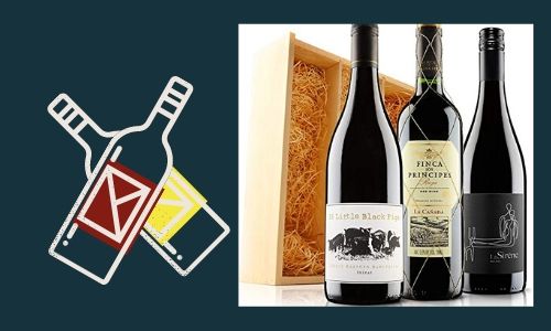 5. Confezione regalo Trio di vini rossi per vini da cantina