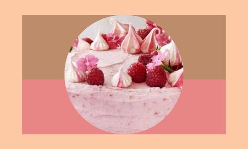 6. Torta dolce di velluto rosa