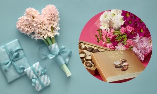 5. Fiore con cioccolatini