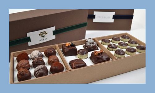 4) Regalo personalizzato al cioccolato