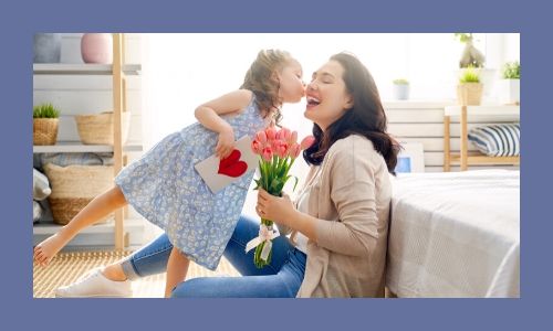 5. La mamma ama i fiori incondizionatamente