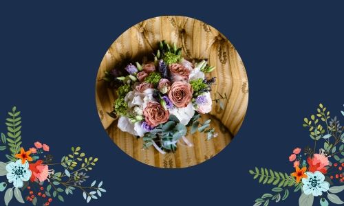 7.Bouquet di fiori colorati