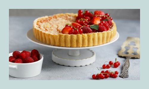 2) Torta cheesecake di frutta fresca speciale