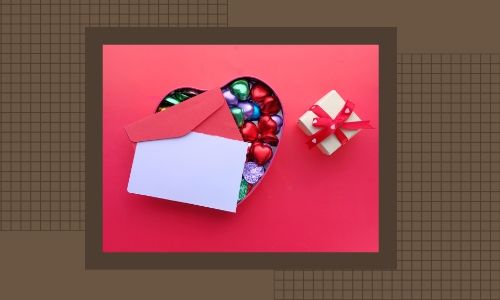 5) Lettera Scatola cioccolato