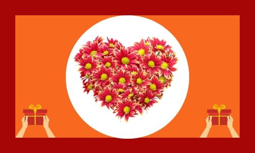 3. Fiore speciale a forma di cuore