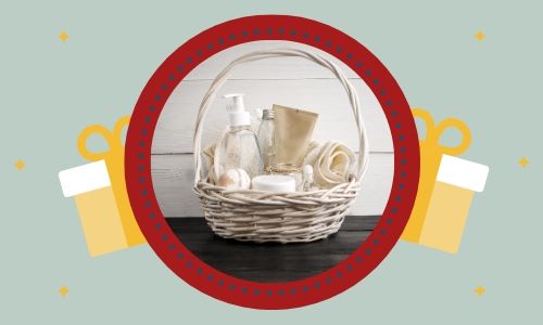 6. Cesto regalo spa
