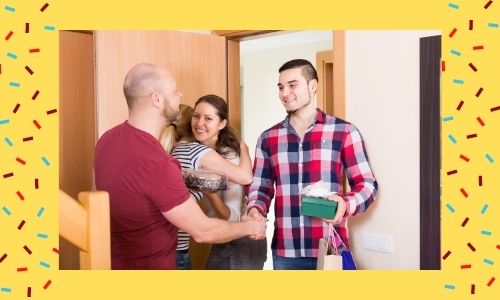 7. Regalo di ritorno per gli ospiti