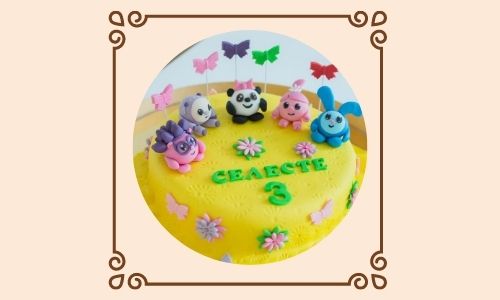 6. Torta di cartone animato