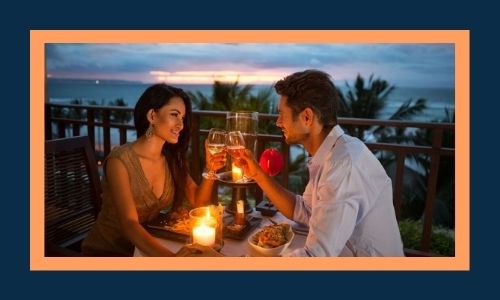 4. Cena a lume di candela