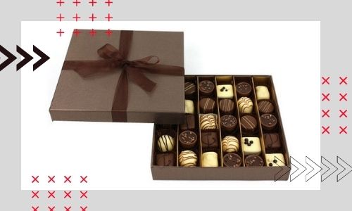 1) Scatola di cioccolatini