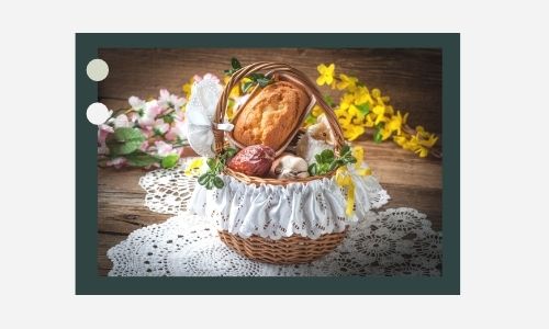 5. Cesto regalo di cibo delizioso