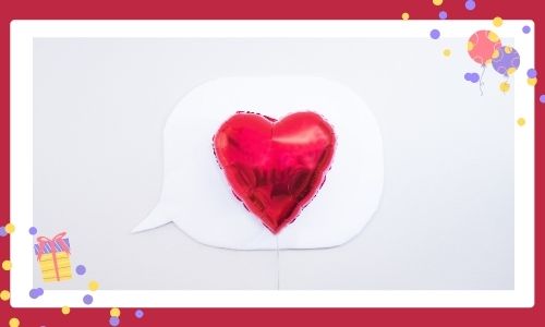 1. Palloncini speciali con messaggio