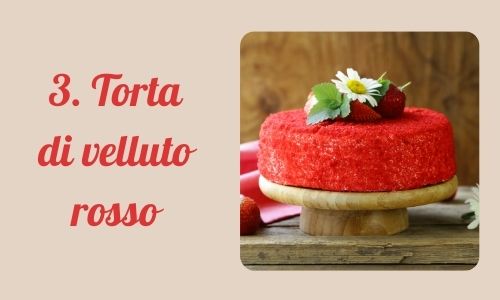 3. Torta di velluto rosso