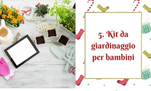 5. Kit da giardinaggio per bambini