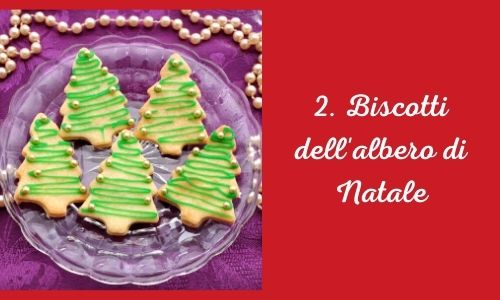 2. Biscotti dell'albero di Natale
