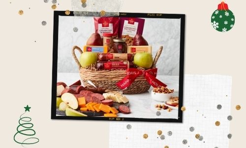 7. frutta e Noce regalo cestino