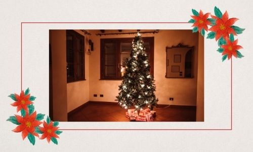 1. Albero di Natale in fiore