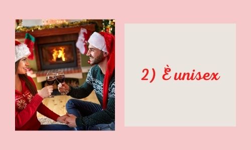 2) È unisex