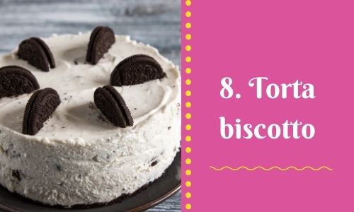 8. Torta biscotto