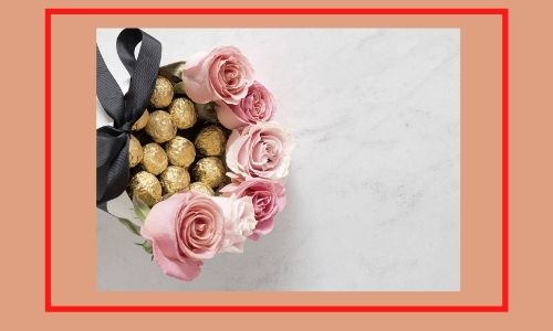 1. Bellissime rose e bouquet di cioccolato