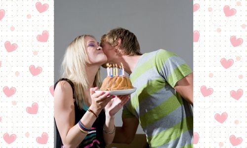 1) Sorpresa con la torta