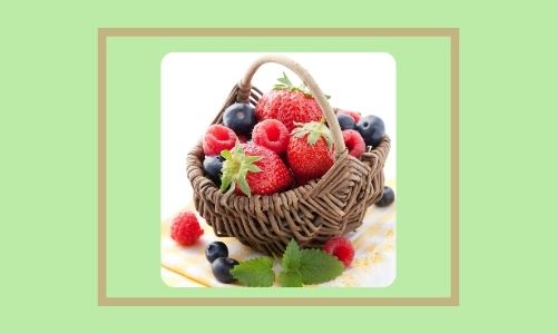 1. Cesto di frutta fresca