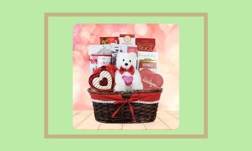 6. Cesto regalo romantico