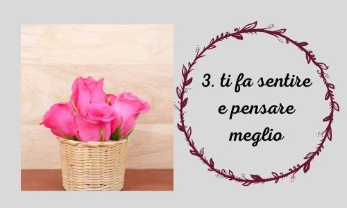3. Fiori perfetti in un cesto