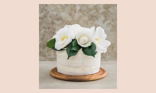 1. Torta ai fiori di vaniglia