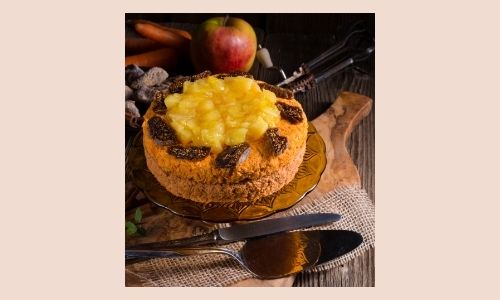 5. Torta di carote all'ananas